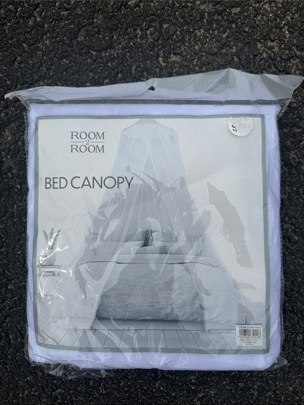 White Bed Canopy